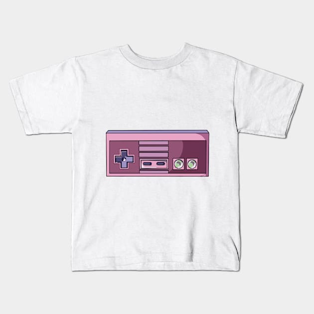 Game controller Kids T-Shirt by lavavamp